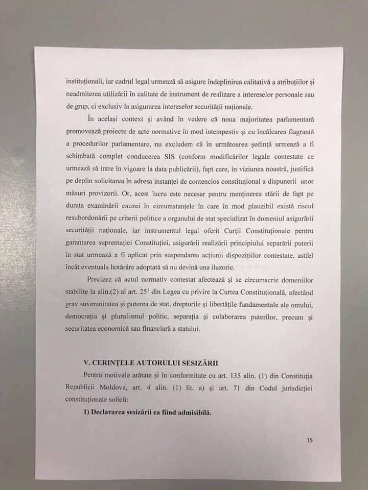 Litvinenco: Coaliția Dodon-Șor a adoptat legi cu încălcarea Constituției