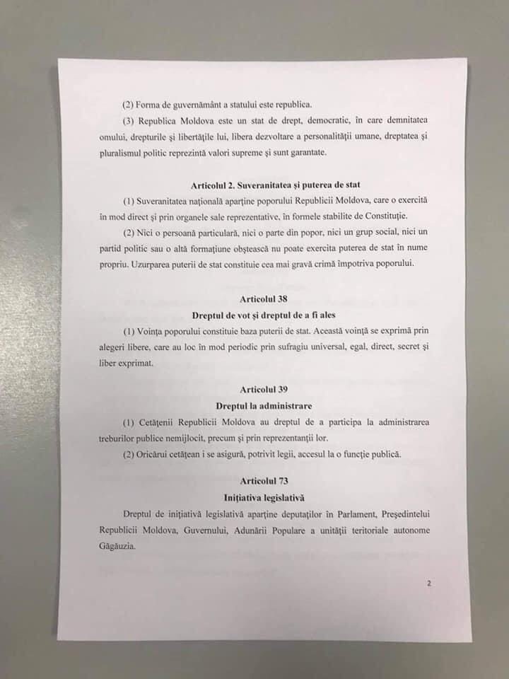 Litvinenco: Coaliția Dodon-Șor a adoptat legi cu încălcarea Constituției