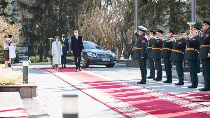 Klaus Iohannis, în vizită la Chişinău (FOTOREPORT)