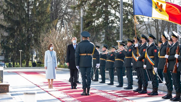 Klaus Iohannis, în vizită la Chişinău (FOTOREPORT)