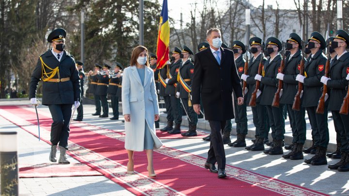 Klaus Iohannis, în vizită la Chişinău (FOTOREPORT)