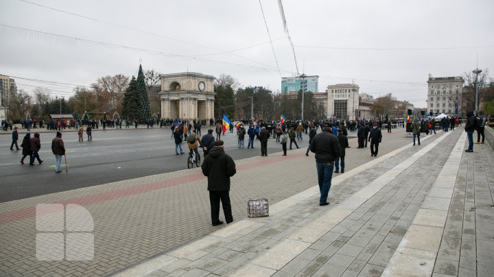 Protestul din PMAN s-a încheiat după 2 ore. Ce au cerut manifestanții