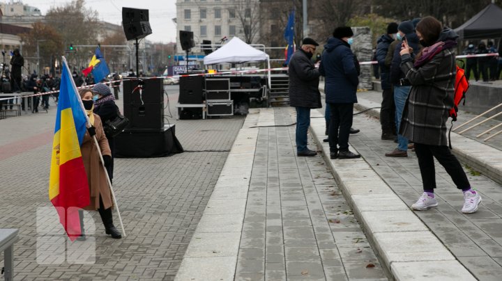 Protestul din PMAN s-a încheiat după 2 ore. Ce au cerut manifestanții