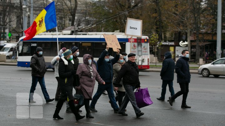 Protestul din PMAN s-a încheiat după 2 ore. Ce au cerut manifestanții