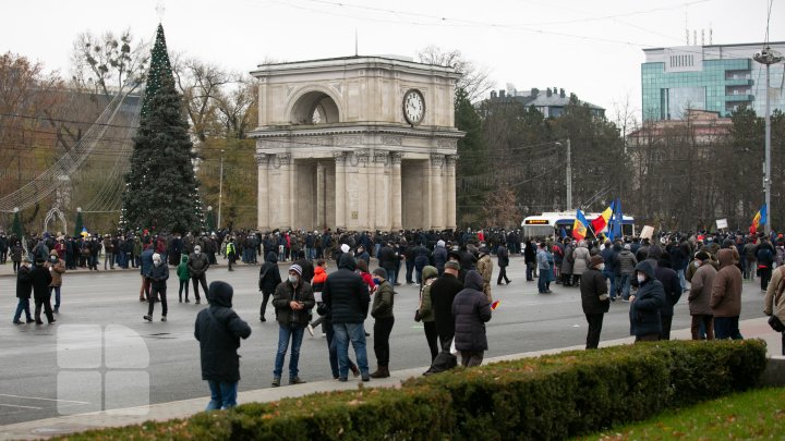 Protestul din PMAN s-a încheiat după 2 ore. Ce au cerut manifestanții