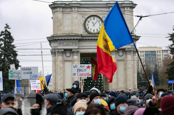 Protestul din PMAN s-a încheiat după 2 ore. Ce au cerut manifestanții