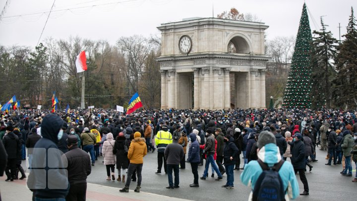 Protestul din PMAN s-a încheiat după 2 ore. Ce au cerut manifestanții