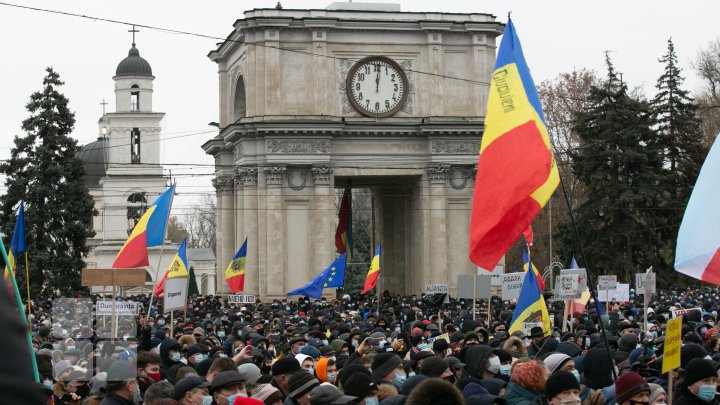 Protestul din PMAN s-a încheiat după 2 ore. Ce au cerut manifestanții