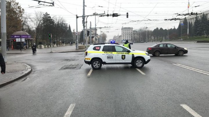 LIVE PROTEST la Parlament. Bulevardul Ștefan cel Mare și Sfânt, în permetrul străzilor Bodoni și Sfatul Țării, BLOCAT