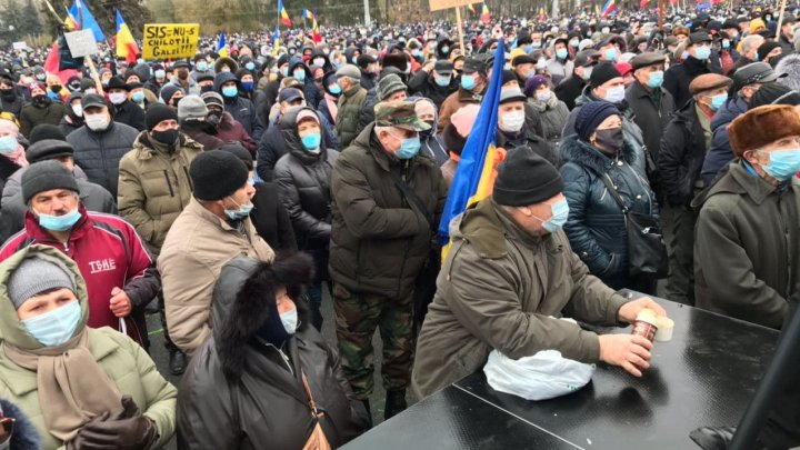 Protestul din PMAN s-a încheiat după 2 ore. Ce au cerut manifestanții