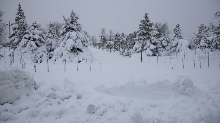 METEO DE WEEKEND: Se anunță ninsori pe întreg teritoriul țării