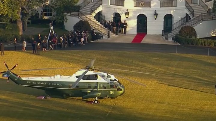 (VIDEO) Trump a plecat de la Casa Albă la bordul elicopterului prezidențial, înaintea ceremoniei de învestire a lui Biden 