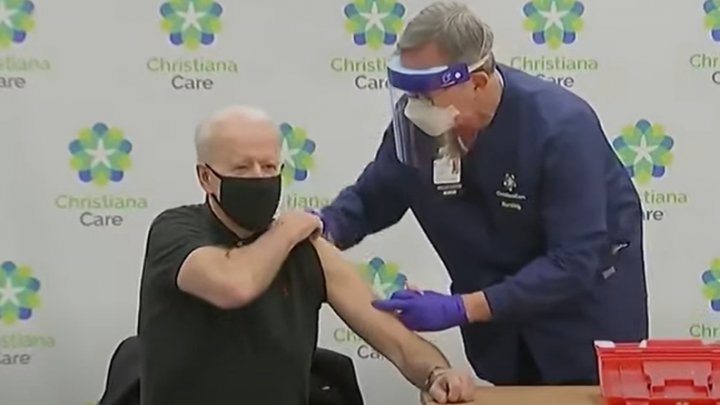 Biden a primit a doua doză a vaccinului anti-COVID-19