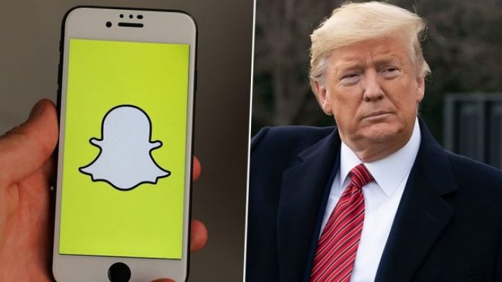 Reţeaua socială Snapchat i-a interzis definitiv accesul lui Donald Trump