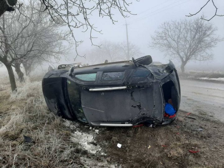 Carambol pe traseul Ungheni-Cetireni-Alexeevca. Patru automobile, implicate în accident (FOTO)