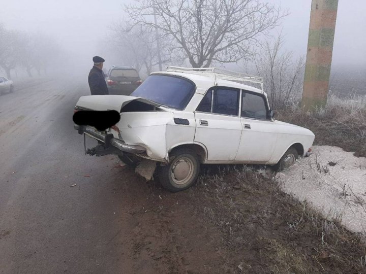 Carambol pe traseul Ungheni-Cetireni-Alexeevca. Patru automobile, implicate în accident (FOTO)