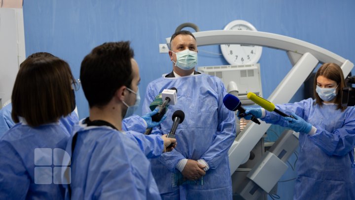 Institutul de Neurologie şi Neurochirurgie "Diomid Gherman" din Capitală are o nouă sală de operaţii