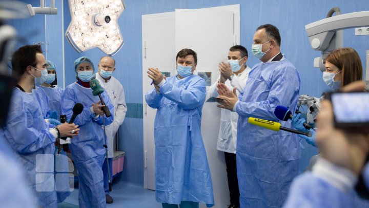 Institutul de Neurologie şi Neurochirurgie "Diomid Gherman" din Capitală are o nouă sală de operaţii