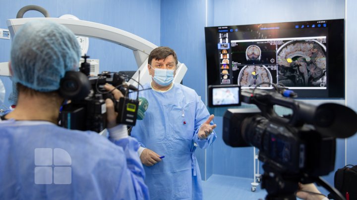 Institutul de Neurologie şi Neurochirurgie "Diomid Gherman" din Capitală are o nouă sală de operaţii