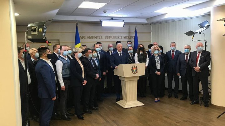 Socialiștii au anunțat că nu vor vota guvernul Grosu. Dodon: PSRM are deja un candidat, nu unul fake ca cel al Maiei Sandu