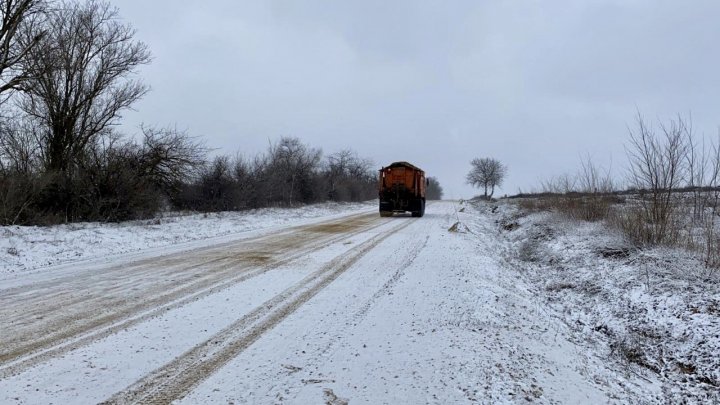 Ninsoarea i-a scos pe drumari la muncă. Câte utilaje și muncitori sunt implicați în lucrările de deszăpezire a traselor național 