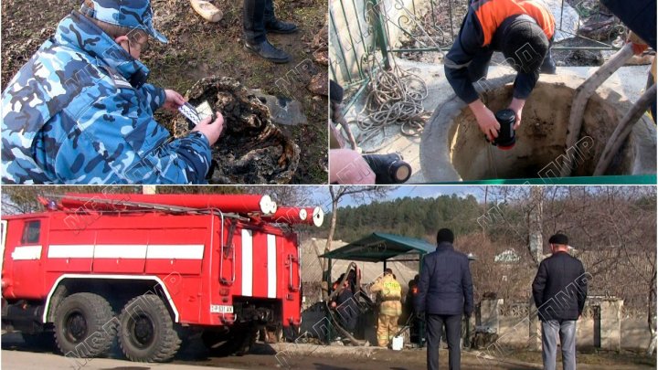 ÎNGROZITOR. Mai multe fragmente de corp uman, ambalate în pungi, descoperite într-o fântână din Rîbnița (FOTO)