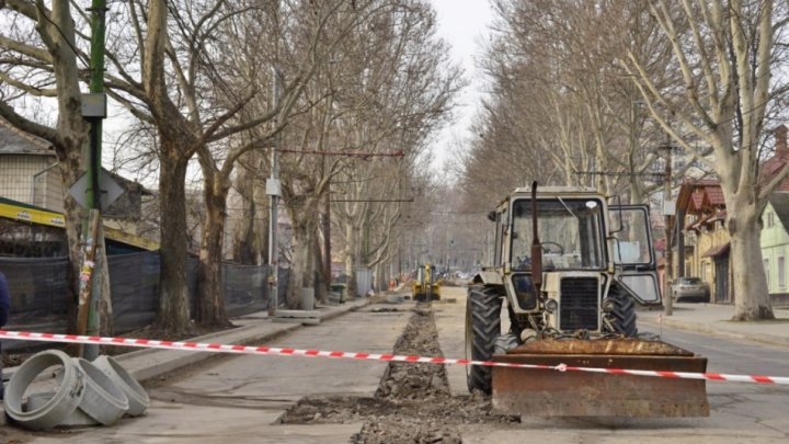 Traficul rutier pe un tronson al străzii Alexandru cel Bun, suspendat timp de o săptămână