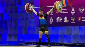 Halterofilul Marin Robu a devenit vicecampion european în categoria de 73 kilograme