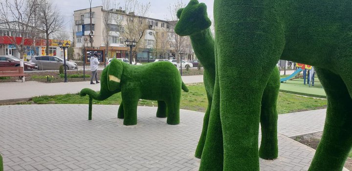 Revoltător! Parcul de figurine din orașul Căușeni a fost vandalizat (FOTO)