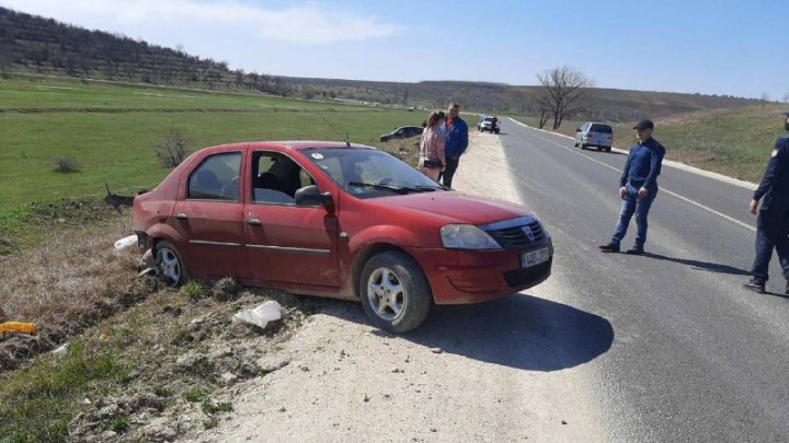 Accident violent la Ungheni: Două mașini au fost avariate (FOTO/VIDEO)