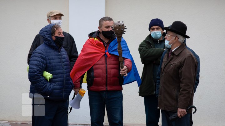 Reacția la decizia de dizolvare a Parlamentului (FOTOREPORT)