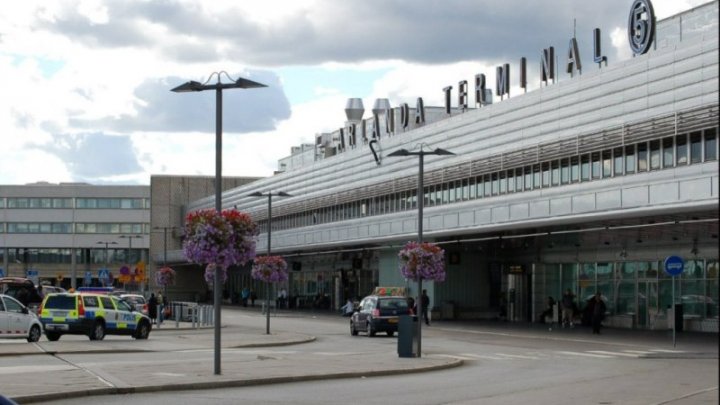 Alertă pe aeroportul din Stockholm. Zboruri suspendate după găsirea unui lichid suspect