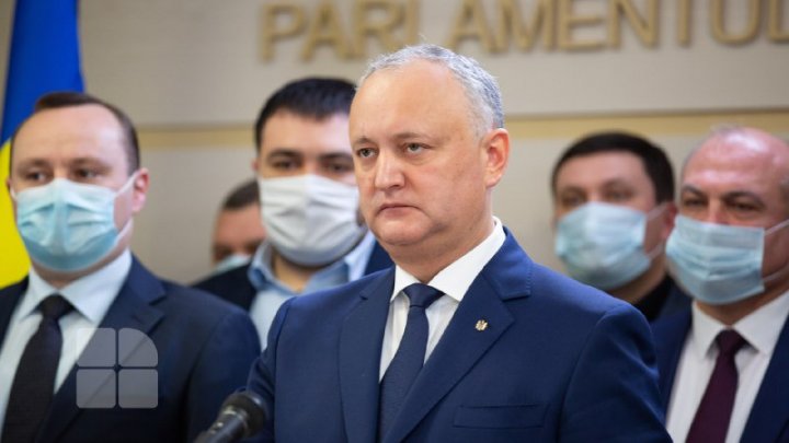 REACȚIA lui Igor Dodon, după ce CC a declarat neconstituțională hotărârea privind revocarea Domnicăi Manole