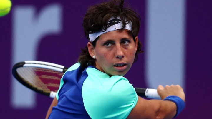 Tenismena Carla Suarez Navarro a revenit la antrenamente după ce a câștigat lupta cu o boală nemiloasă