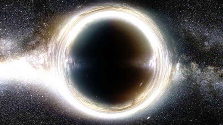 Astronomii au reuşit să surprindă imaginea câmpului magnetic al găurii negre