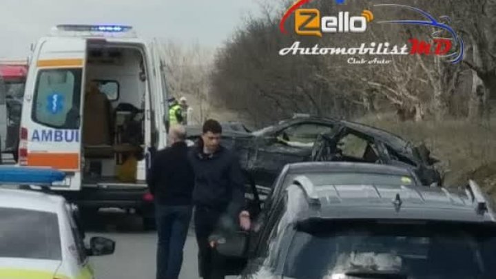 ACCIDENT GRAV în raionul Strășeni. Un șofer circula cu o viteză de 169km/h (VIDEO/FOTO)