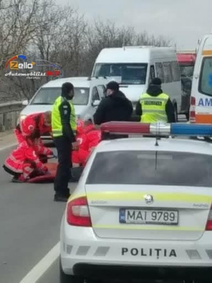 ACCIDENT GRAV în raionul Strășeni. Un șofer circula cu o viteză de 169km/h (VIDEO/FOTO)