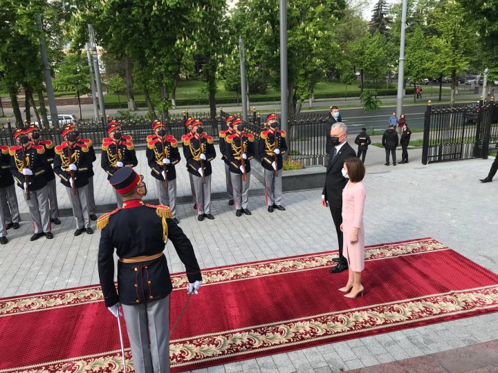 LIVE: Ceremonia primirii oficiale a Președintelui Republicii Lituaniene, Gitanas Nauseda, de către Președintele Republicii Moldova, Maia Sandu