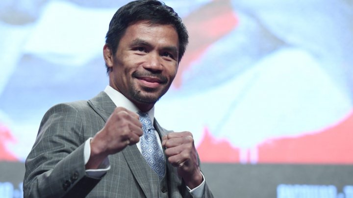 Manny Pacquiao revine în ring, după o pauză de doi ani