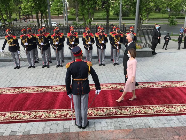 LIVE: Ceremonia primirii oficiale a Președintelui Republicii Lituaniene, Gitanas Nauseda, de către Președintele Republicii Moldova, Maia Sandu