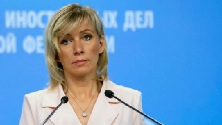 Zaharova: MAE rus condamnă tentativele SUA şi UE de a influenţa mersul alegerilor în Republica Moldova