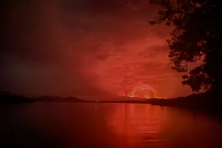 Imagini apocaliptice în Congo, după erupţia vulcanului Nyiragongo (FOTO)