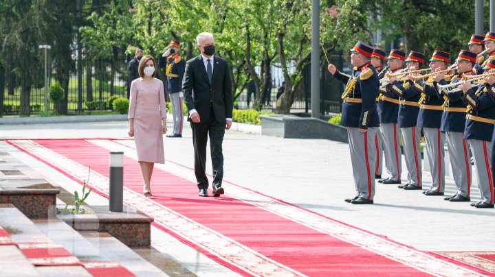 (FOTOREPORT) Vizită oficială a Președintelui Lituaniei, Gitanas Nauseda, la Chişinău