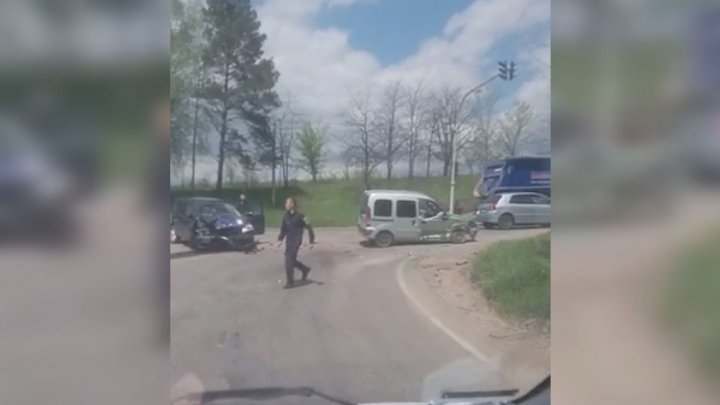 ACCIDENT GRAV la intersecția dintre șoseaua Balcani și strada Petricani (VIDEO)