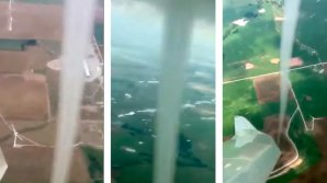 IMAGINI SPECTACULOASE! Un pilot s-a învârtit în jurul unei tornade în Oklahoma (VIDEO)