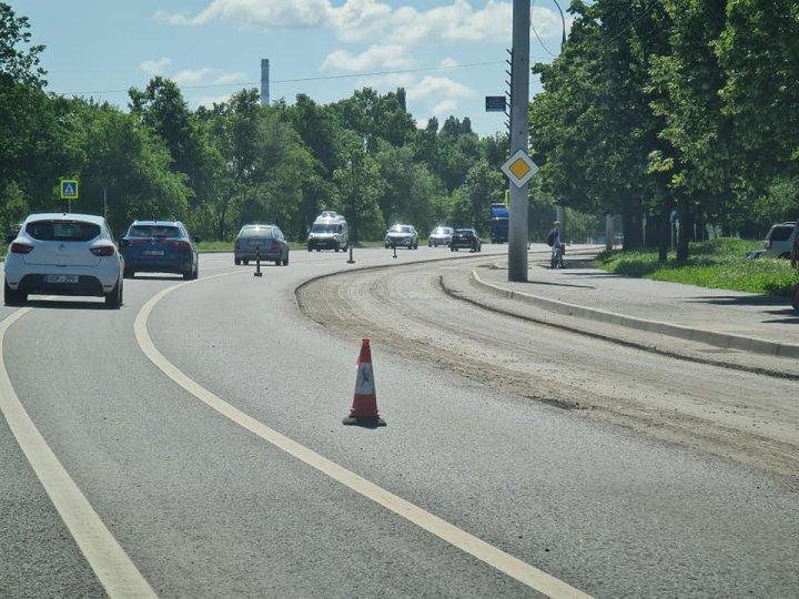 Strada Albişoara, din nou şantier. Se fac lucrări de reabilitare (FOTO)