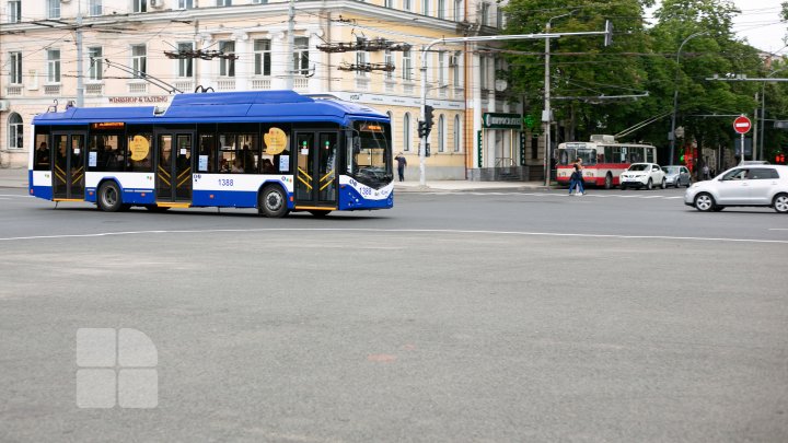 Trafic suspendat în centrul Capitalei, în weekend. Unele rute de troleibuz își vor schimba traseul