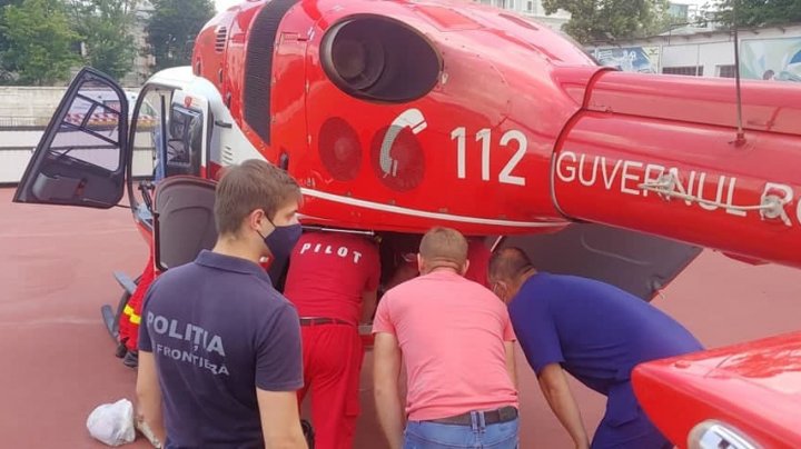 O nouă intervenţie SMURD. Un bărbat în stare gravă a fost transportat de la Ocniţa la Chişinău