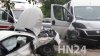 Accident pe serpentinele din Hînceşti. Un automobil a ajuns într-un şanţ