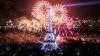 Cerul Parisului a luminat de ziua naţională a Franţei. Focuri de artificii au fost lansate de pe Turnul Eiffel 